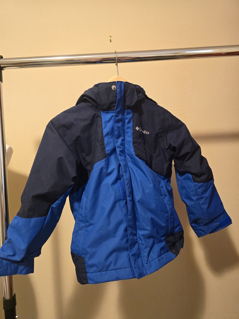 Columbia Blue 3 In 1 Jacket